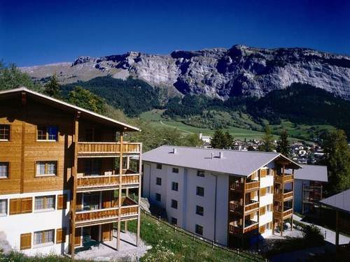 Ferienwohnung Hapimag Resort Flims, (Flims Waldhaus). Apartment mit Blick auf die Bergen