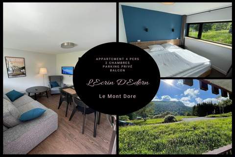 L´Ecrin d´Edern °Le Mont Dore ° Ski °Randonnée ° - Ferienunterkunft in Mont-Dore (4 Personen)