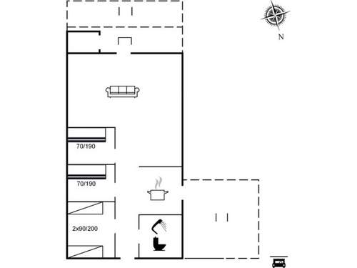 Ferienhaus Adelheid - 1.2km from the sea