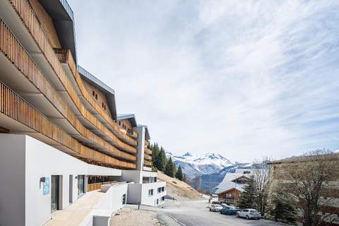 RÃ©sidence Les Ecrins d'Auris-Appartement 2 piÃ¨ces avec coin nuit 6 personnes supÃ©rieur - PMR - Ferienunterkunft in Auris-en-Oisans (6 Personen)
