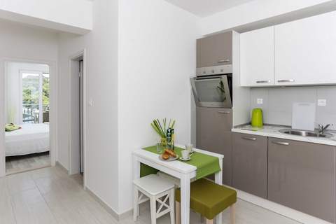 Apartments Posta - Superior One-Bedroom Apartment with Terrace and Sea View - Apartman 7 - Ferienunterkunft in Saplunara (2 Personen)