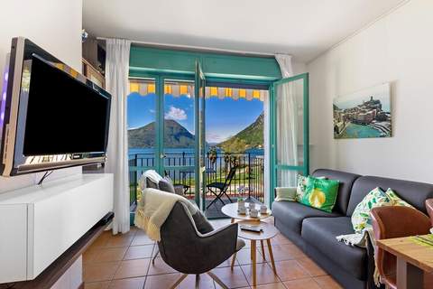 RESIDENCE PORTO LETIZIA - PALACE-2ROOM APT 6 PAX LAKE VIEW DELUXE 8210 - P2LD6 - Ferienunterkunft in Porlezza (6 Personen)