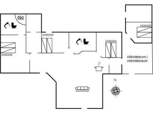 Ferienhaus Saja - 30km from the sea
