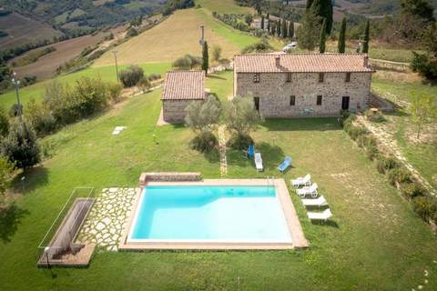 Podere Uliveto - Ferienunterkunft in Radicofani (7 Personen)