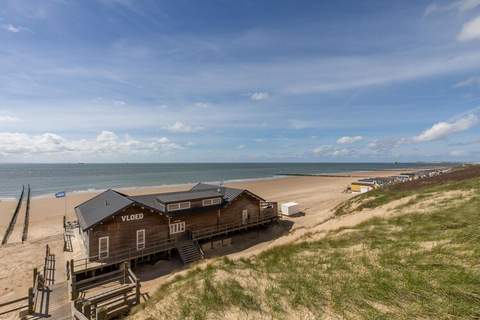 Beach sleep house near Dishoek directly by the sea with panoramic view and terrace, number 342 - Ferienunterkunft in Koudekerke (4 Personen)