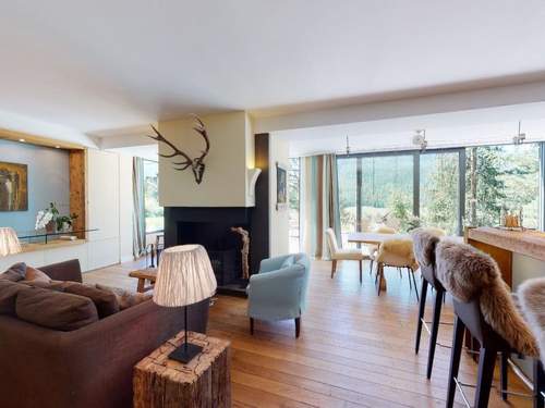 Ferienwohnung Apartment Roseg - Hochwertige 3.5-Zimmerwohnung mit Terrasse und Panoramablick