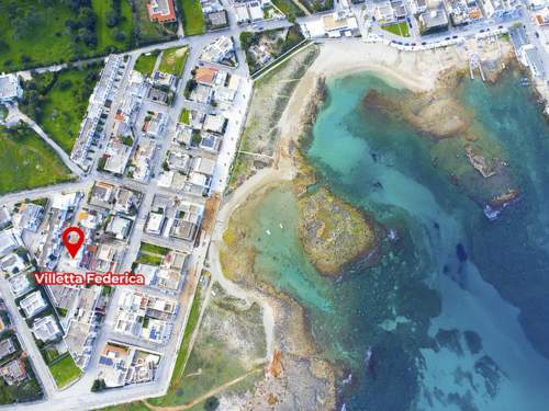 Ferienwohnung Villa Federica 50 m vom Strand und Parkplatz entfernt
