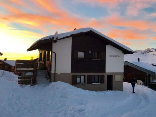 Ferienwohnung Chalet Fletschhorn OG Appartement/Fewo, Dusche, WC 5-Bettwohnung