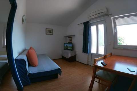 Sanja Apartments Posedarje - (A1) OneBedroom Apartment with Terrace with SeaView - Ferienunterkunft in Posedarje (4 Personen)