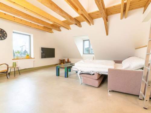 Ferienwohnung Schiffbrücke 40 mit Dachterrasse & Hafenblick