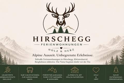 Ferienunterkunft in Hirschegg (4 Personen)
