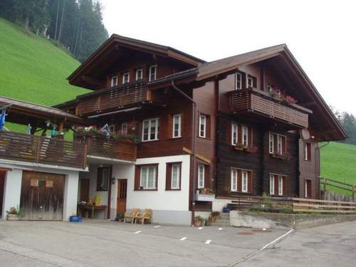 Ferienwohnung Chalet Sunnegg Appartement/Fewo, Dusche, WC, 2 Schlafräume 3-Zimmerwohnung
