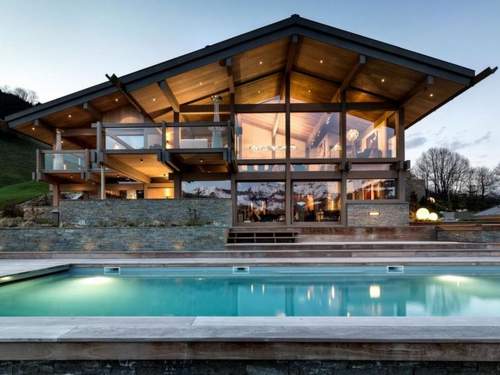 Ferienhaus, Chalet Mont Blanc in Megeve