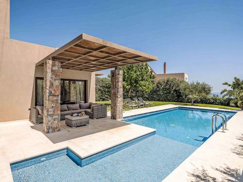 Ferienhaus Villa Fos - Privater Pool, Eleganz und Meerblick