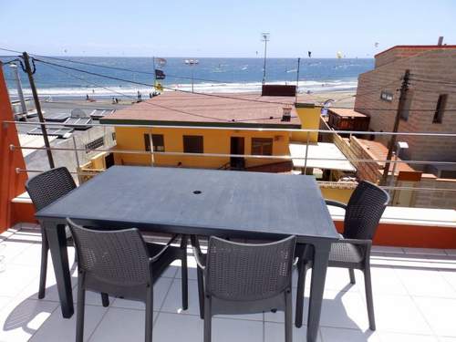 Ferienwohnung Touristische Unterkunft Duplex Meerblick Medano.
