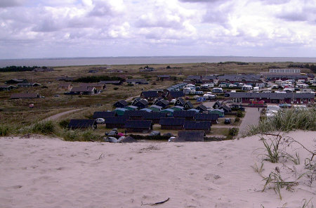 Blick über Holmsland zum Ringkøbing Fjord